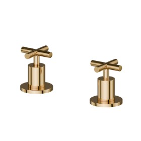 Deck-mounted mixer - finish PVD Glossy Gold