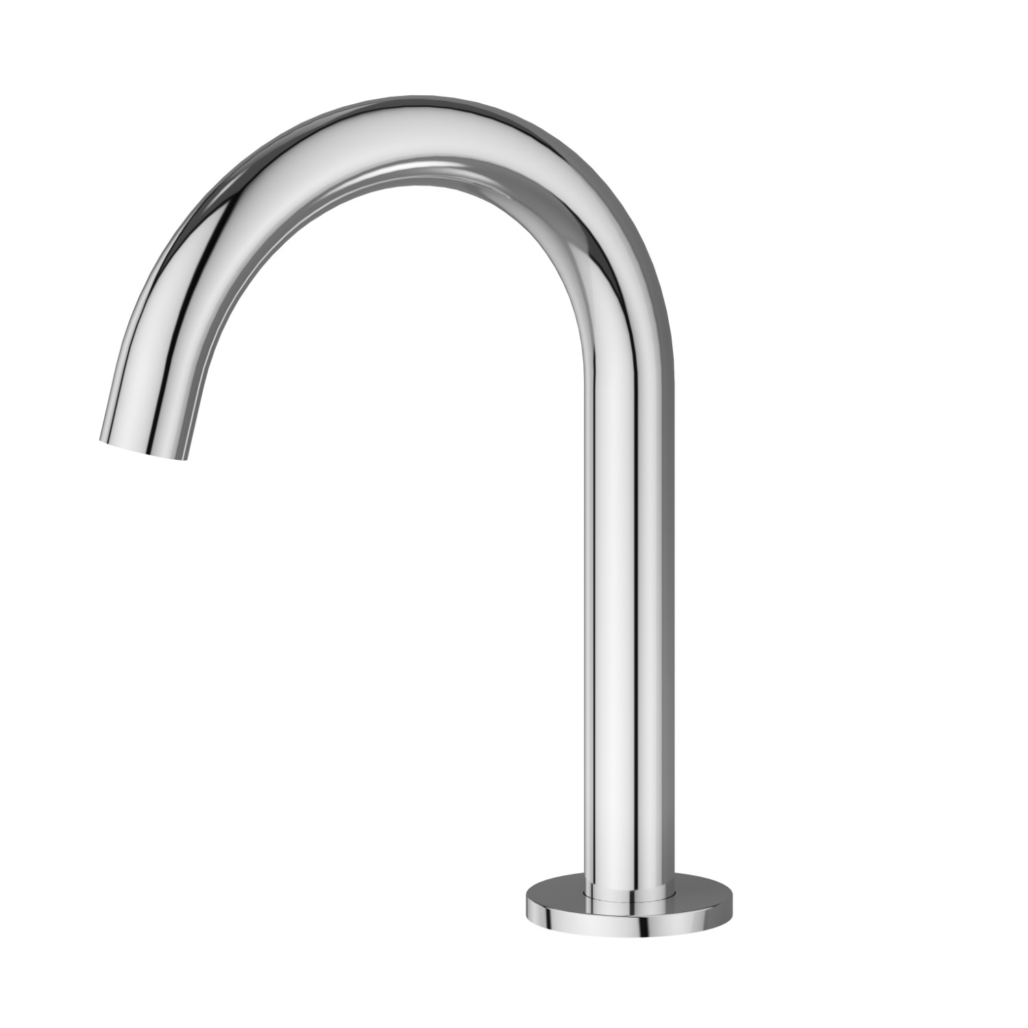 Deck-mounted spout - finish Chrome
