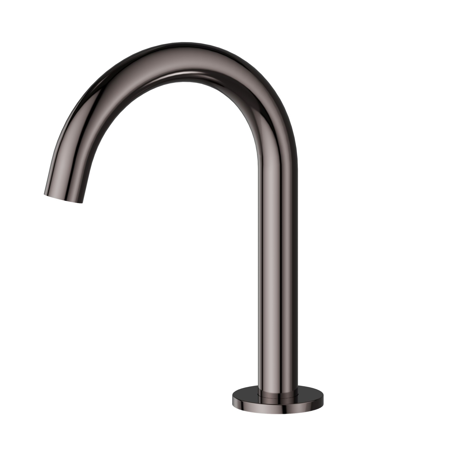 Deck-mounted spout - finish PVD Gun Metal