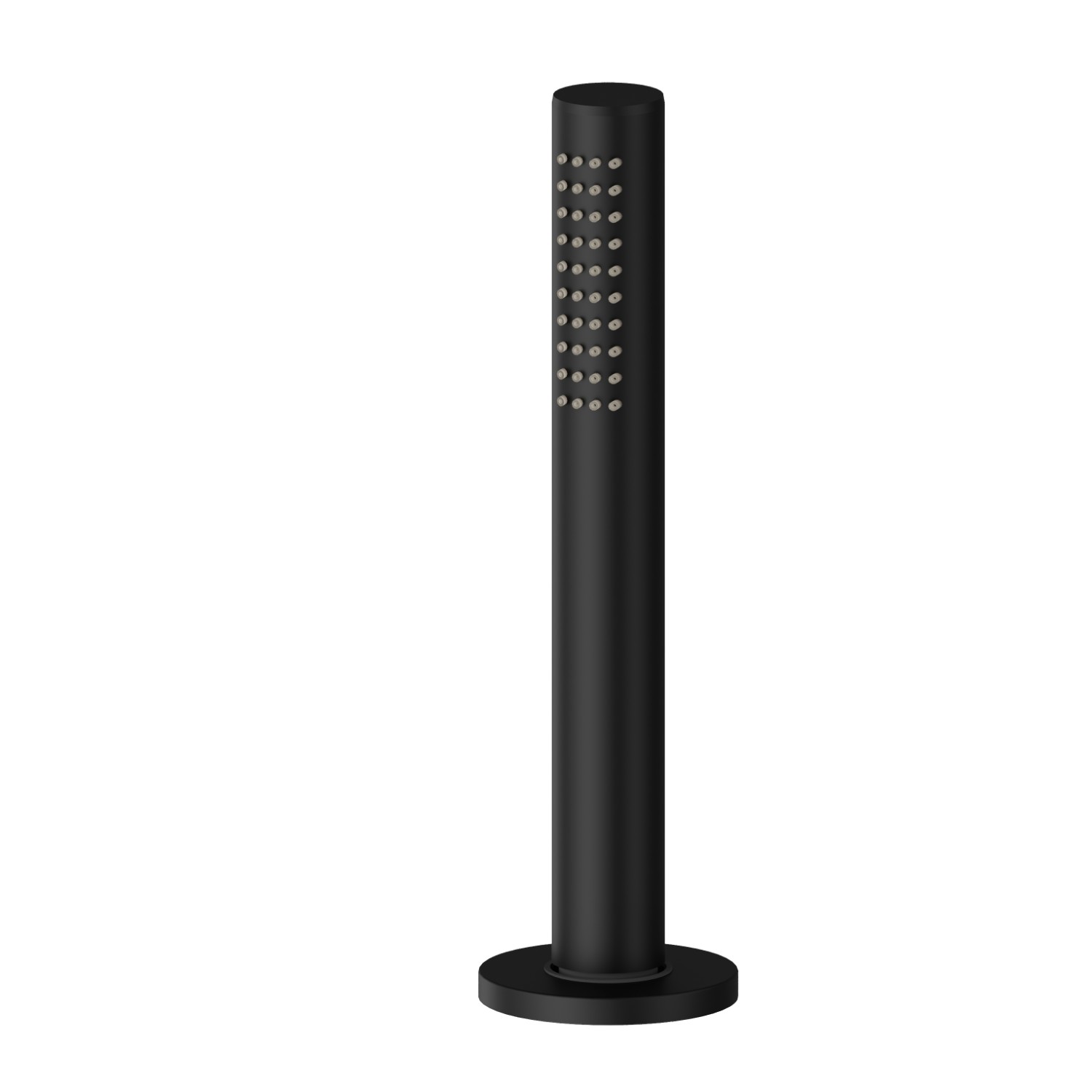 Complete hand shower set for deck-mounted set - finish Matt Black