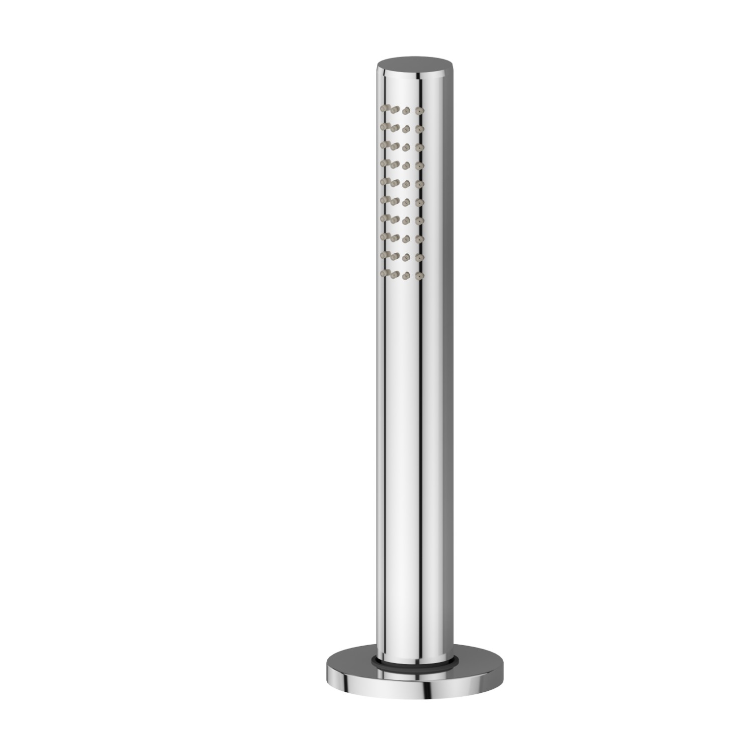Complete hand shower set for deck-mounted set - finish Chrome
