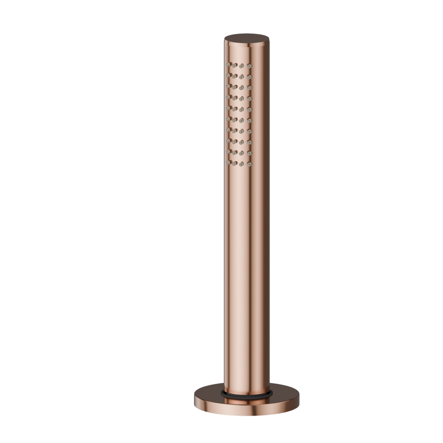 Complete hand shower set for deck-mounted set - finish PVD Copper Bronze
