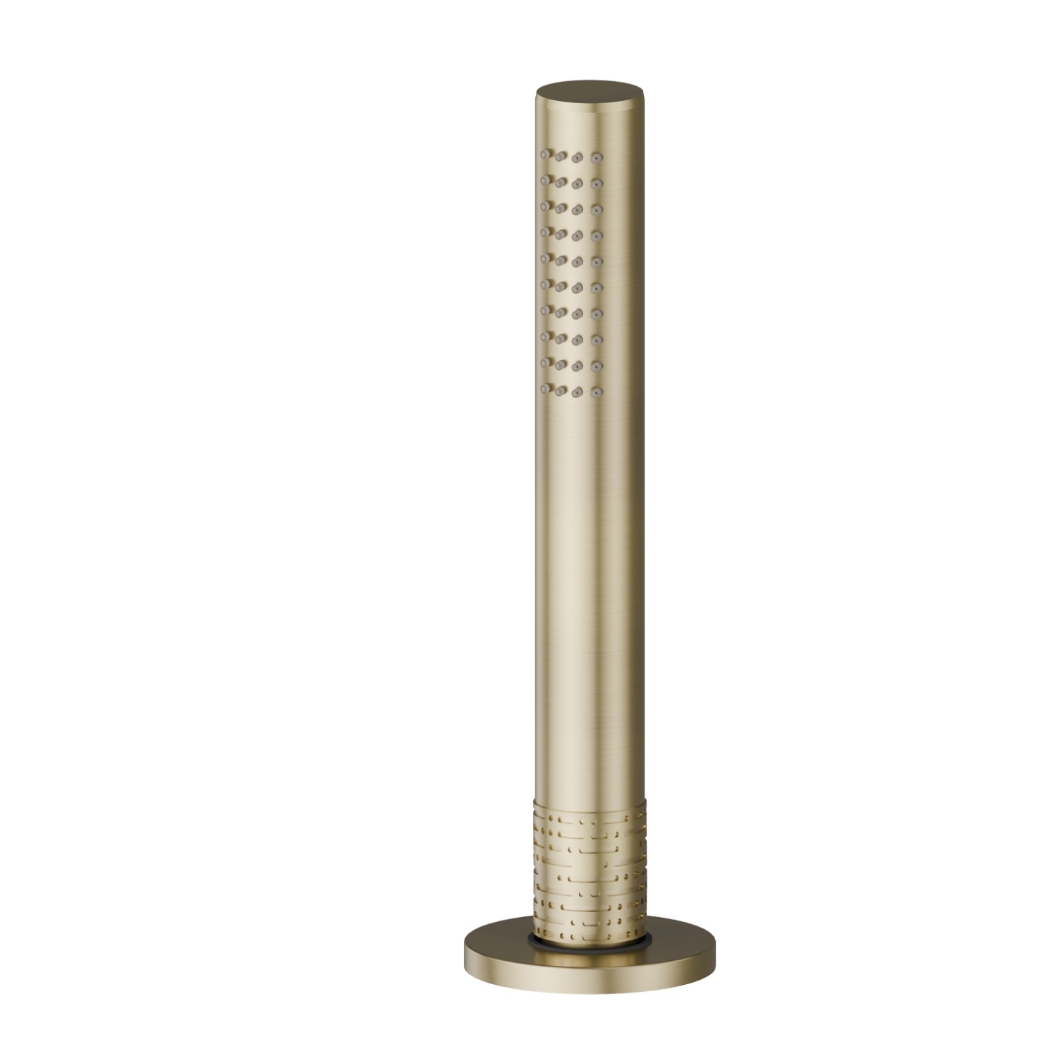 Complete hand shower set for deck-mounted set - finish PVD Brushed Pale Gold
