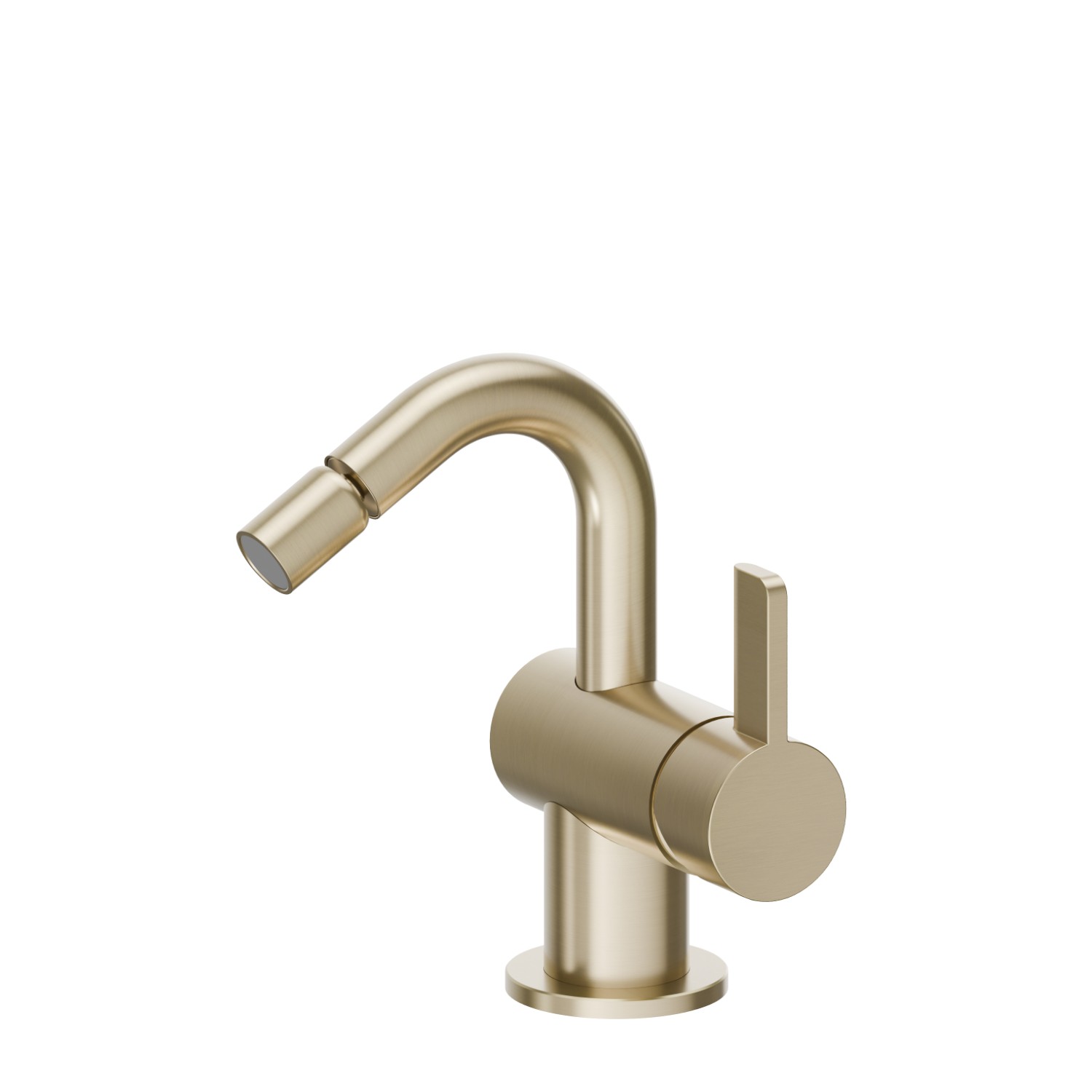 Miscelatore monocomando per bidet - finitura PVD Brushed Pale Gold