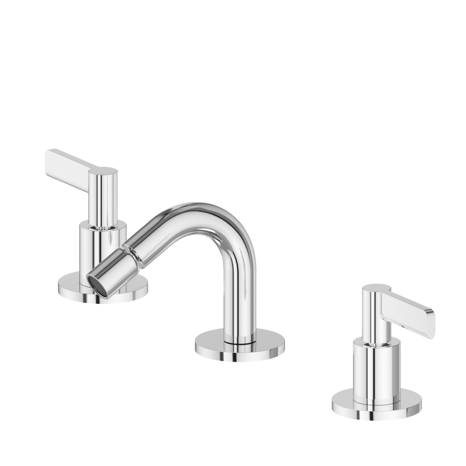 3-hole bidet group - finish Chrome