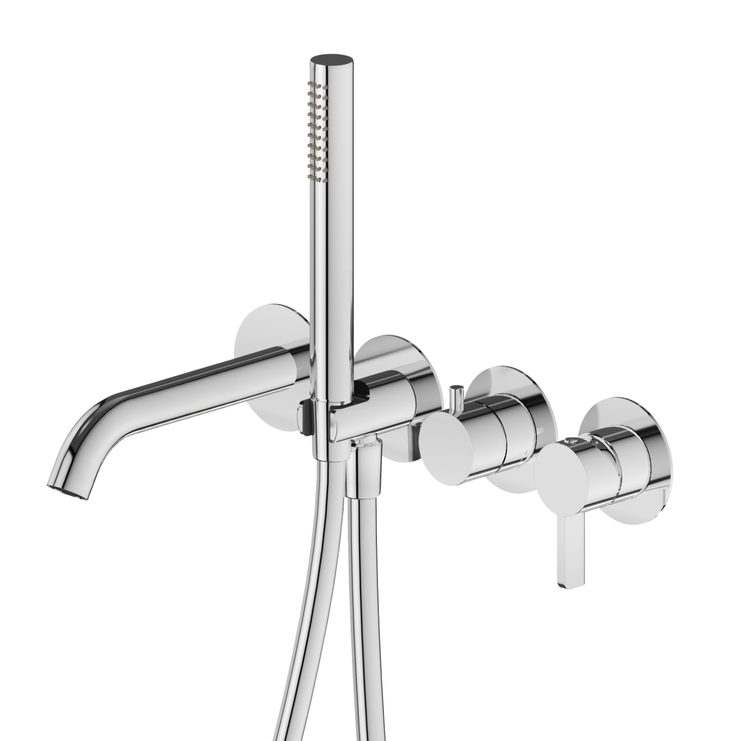 Bath group. Ø70 - finish Chrome