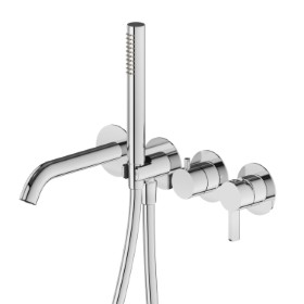 Bath group. Ø70 - finish Chrome