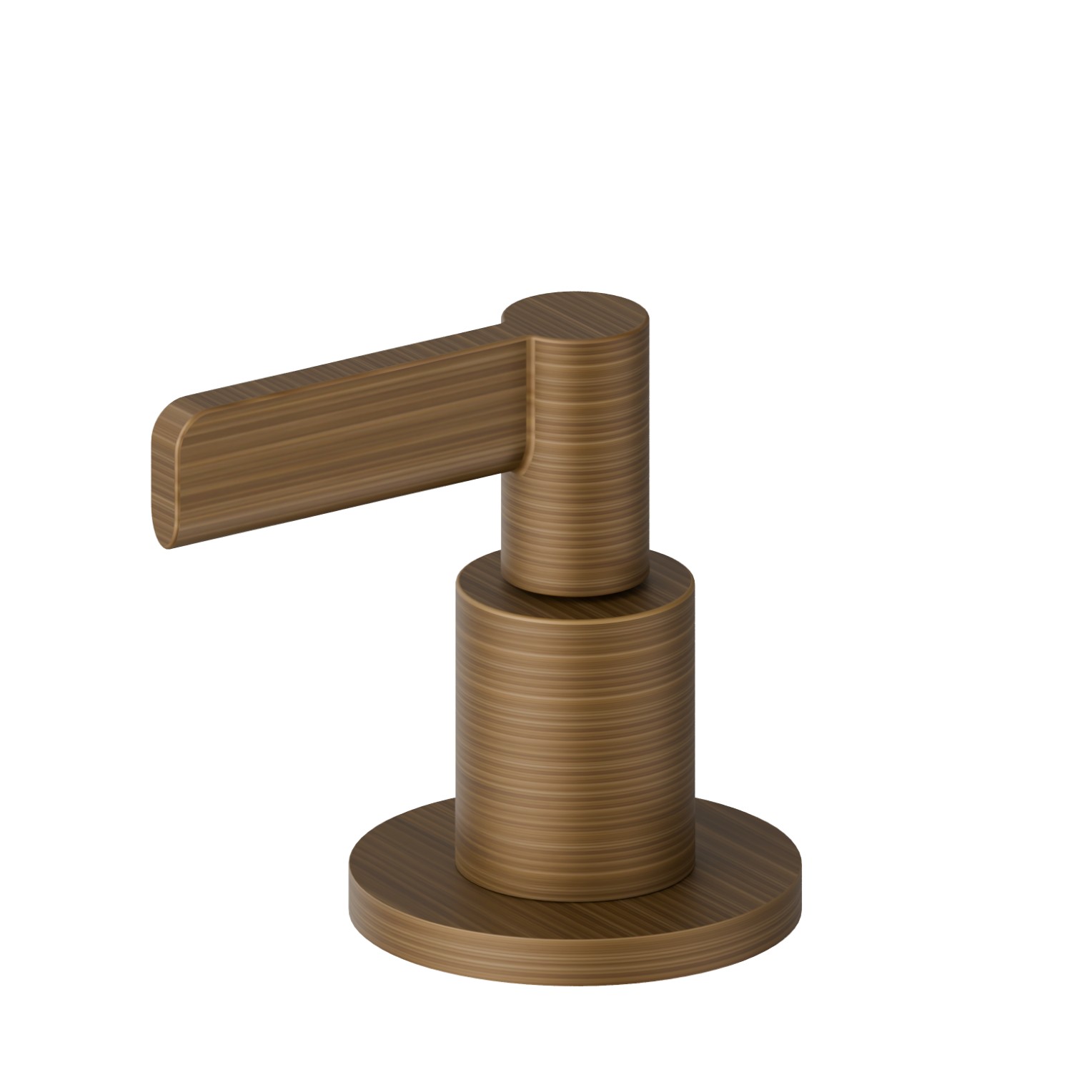 Diverter for deck-mounted set - finish Groove Bronze