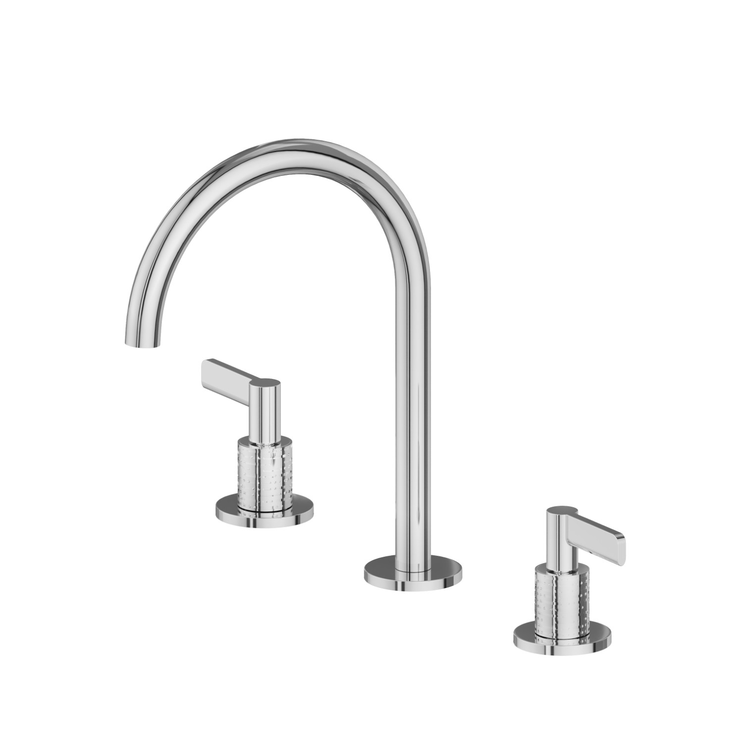 3-hole basin group. 1/2” T piece - finish Chrome