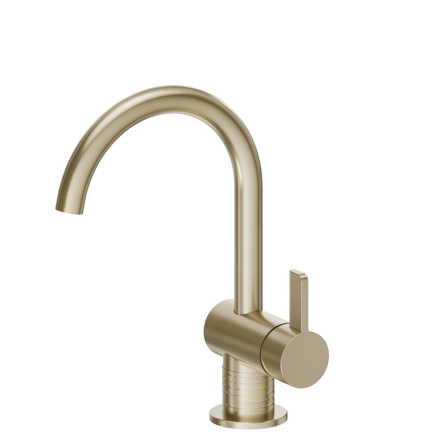Mitigeur lavabo - finition PVD Brushed Pale Gold