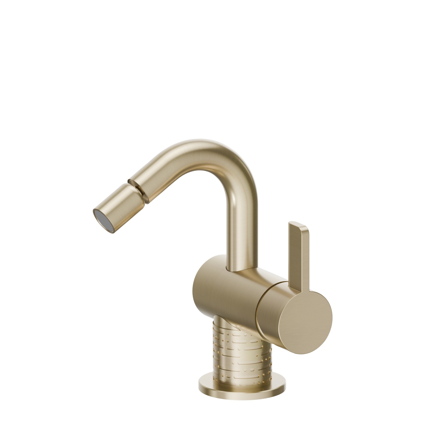 Miscelatore monocomando per bidet - finitura PVD Brushed Pale Gold