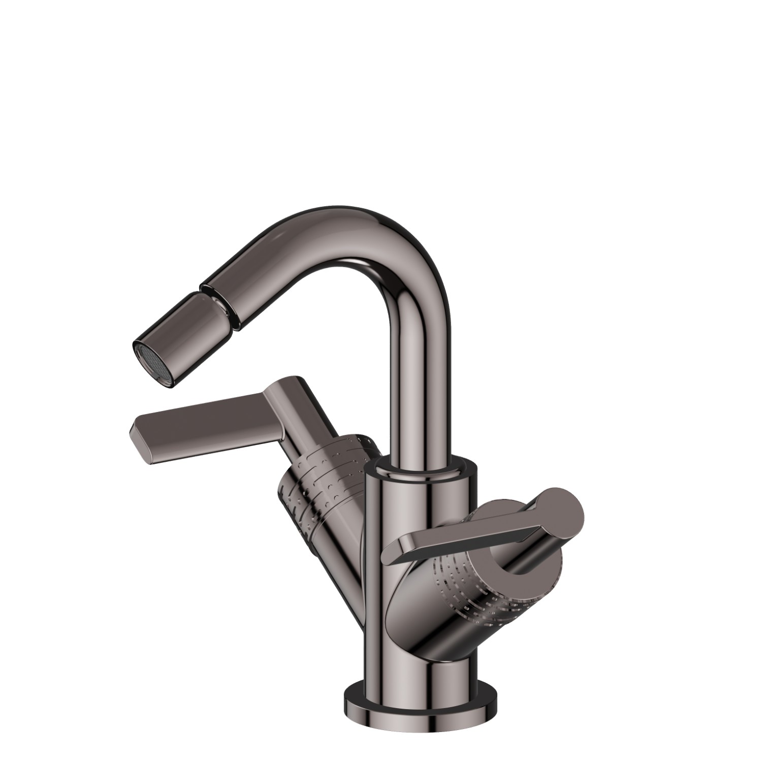 Einhebel-Mischer für Bidet - oberfläche PVD Gun Metal