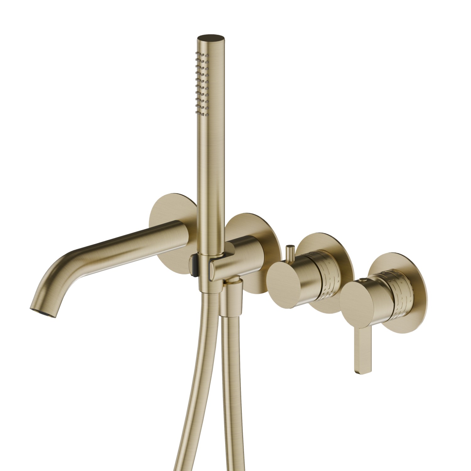Bath group. Ø70 - finish PVD Brushed Pale Gold