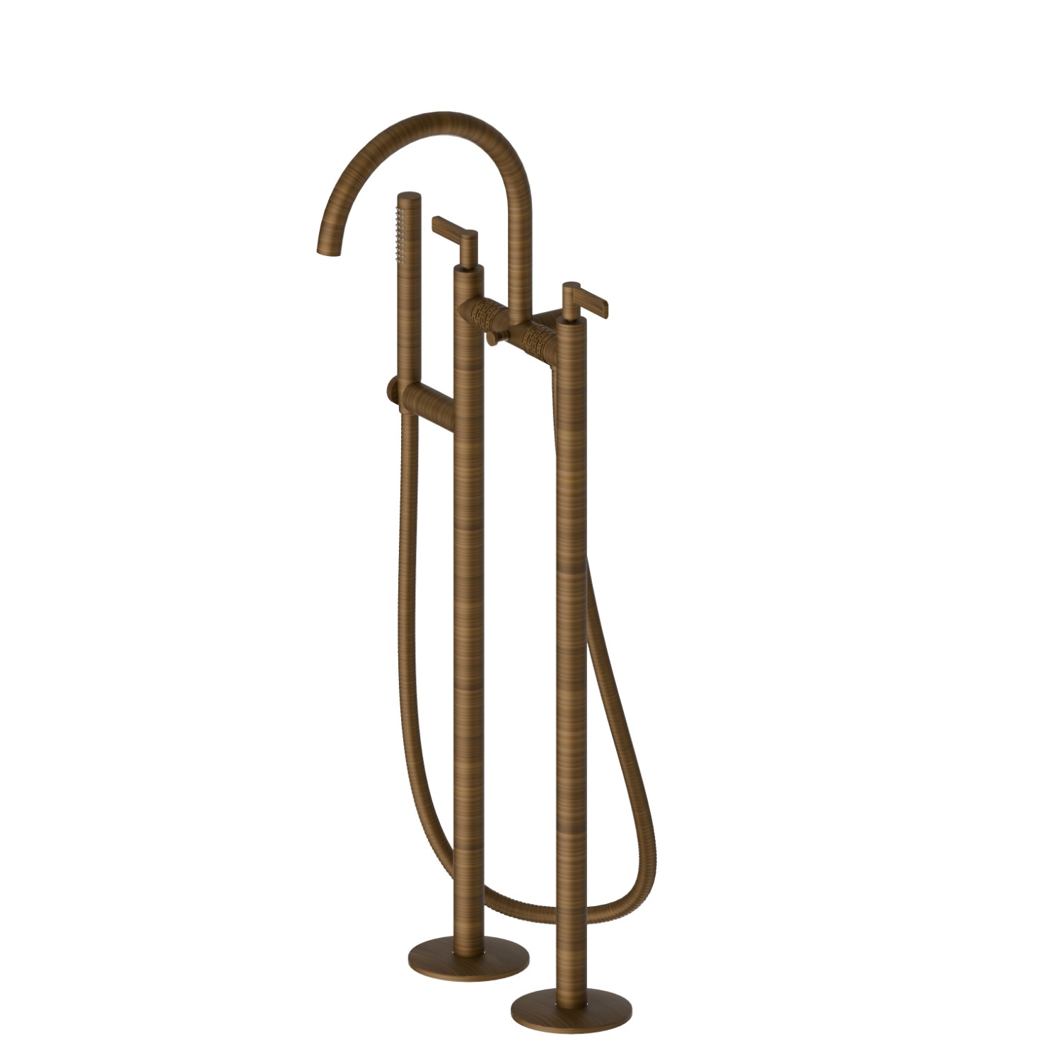 Bath group - finish Groove Bronze