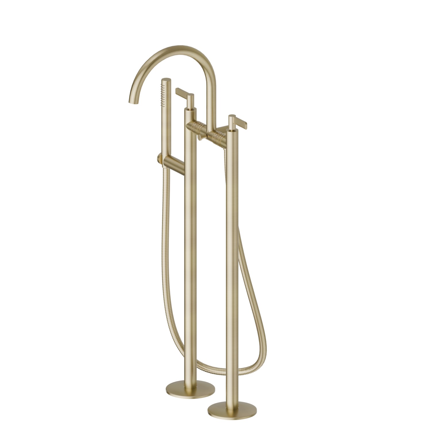 Gruppo vasca - finitura PVD Brushed Pale Gold