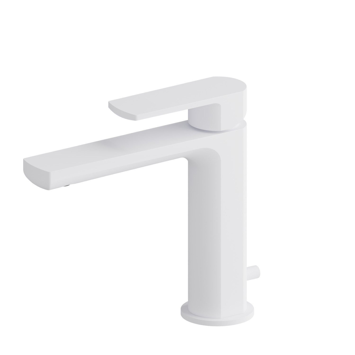 Single lever basin mixer - finish Matt White