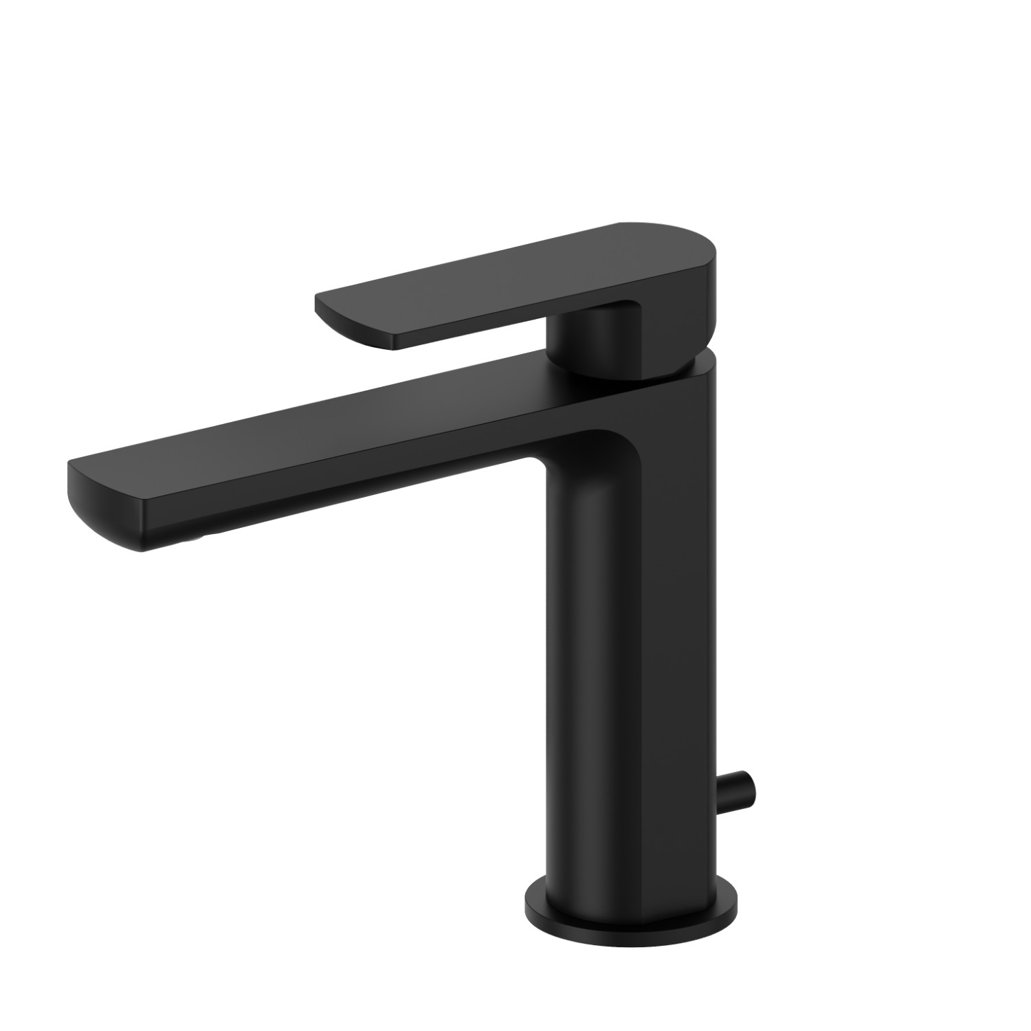 Single lever basin mixer - finish Matt Black