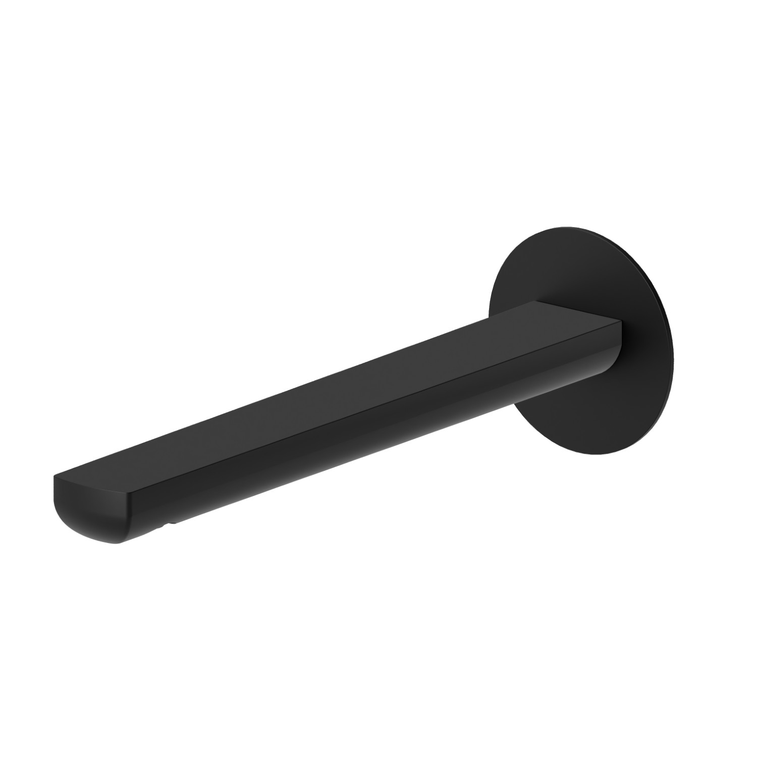 Wall spout for basin group with 1/2” connection - finish Matt Black