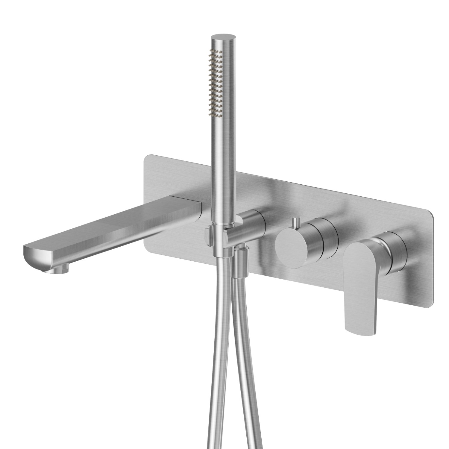 Bath group - finish PVD Brushed steel