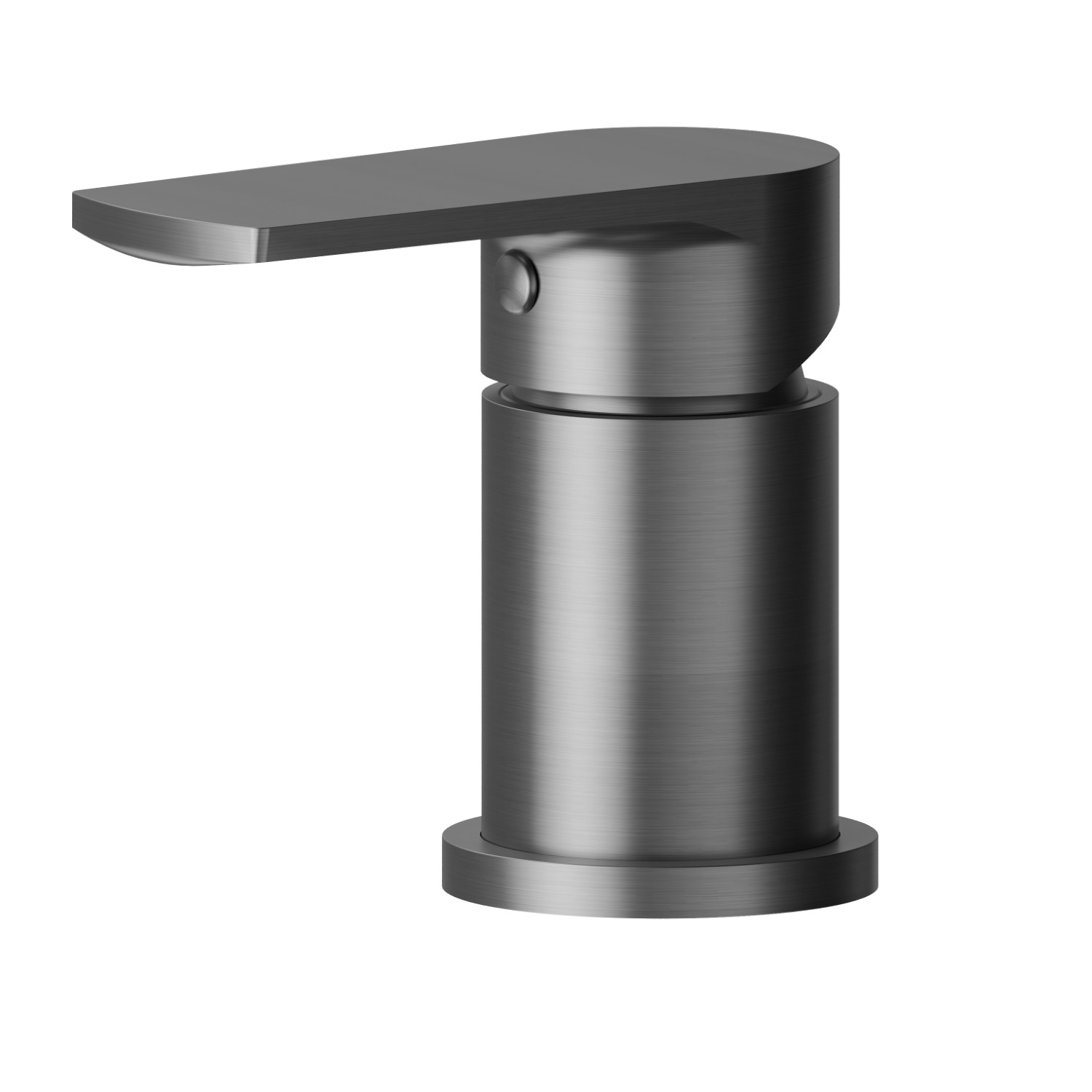 Deck-mounted mixer - finish PVD Brushed Gun Metal