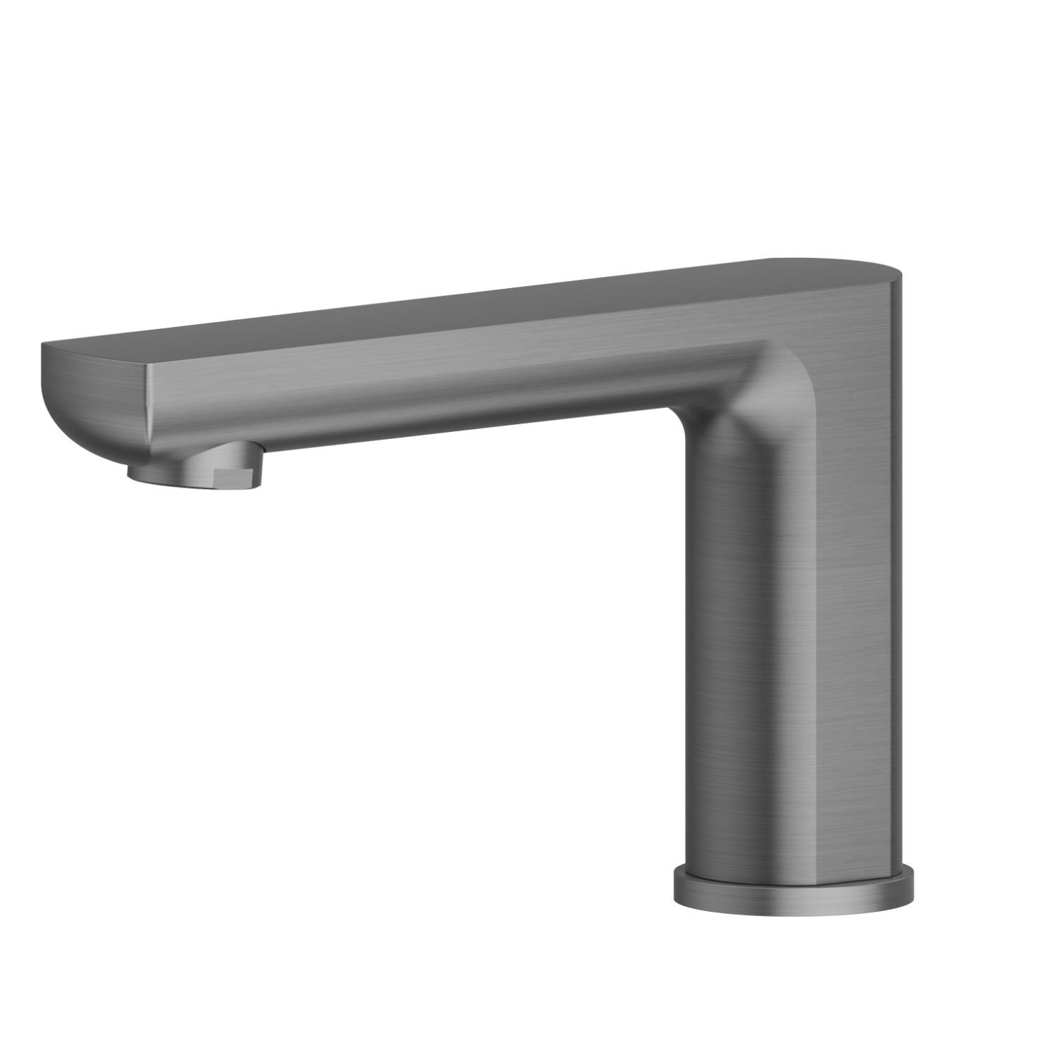 Deck-mounted spout - finish PVD Brushed Gun Metal