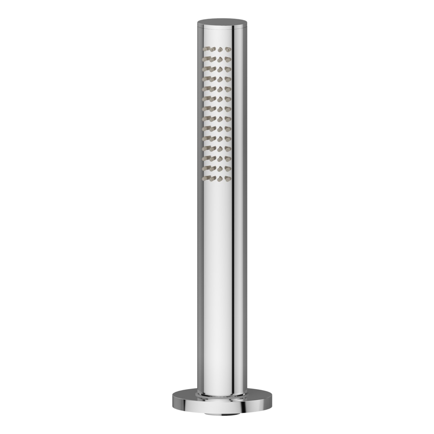 Complete hand shower set for deck-mounted set - finish Chrome