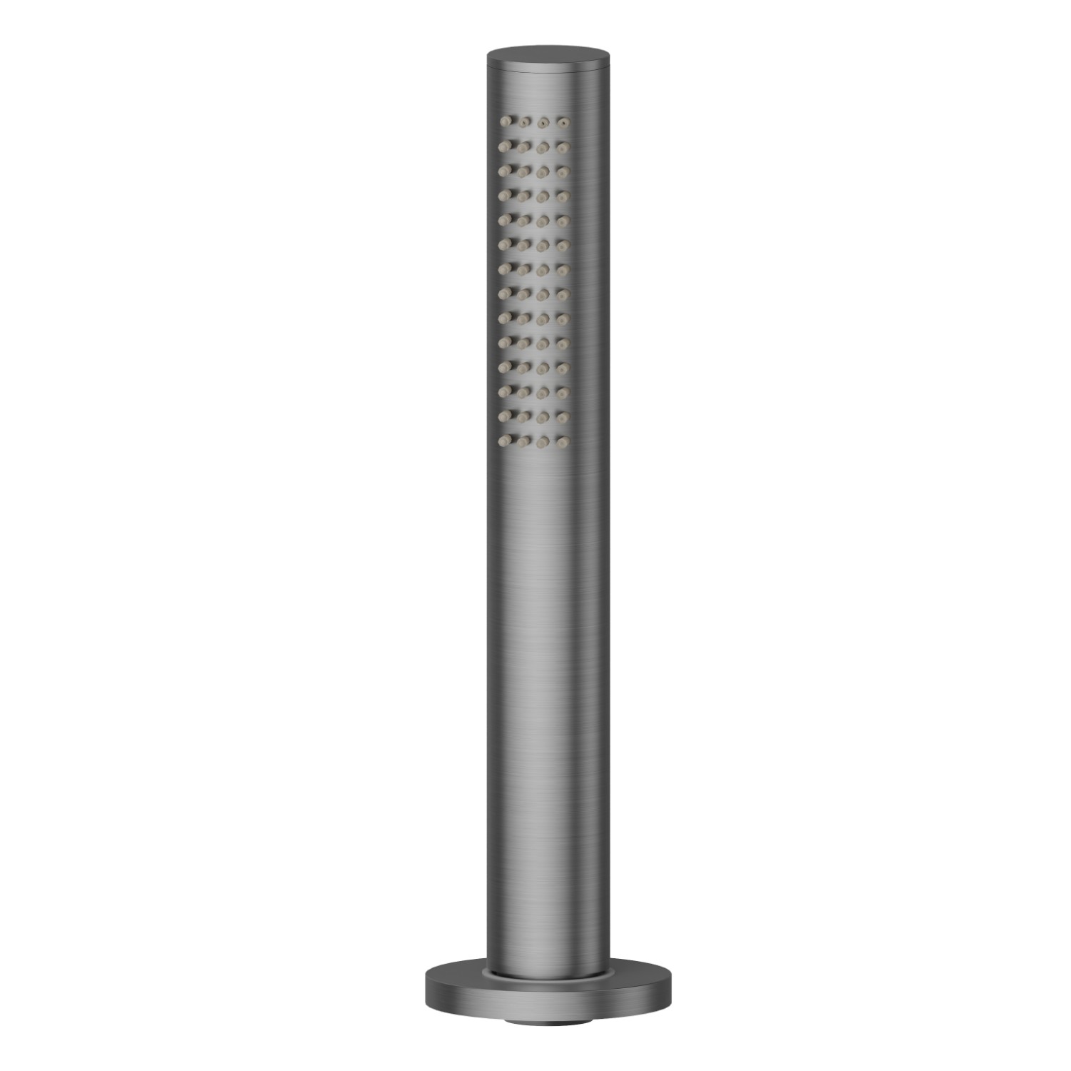 Complete hand shower set for deck-mounted set - finish PVD Brushed Gun Metal