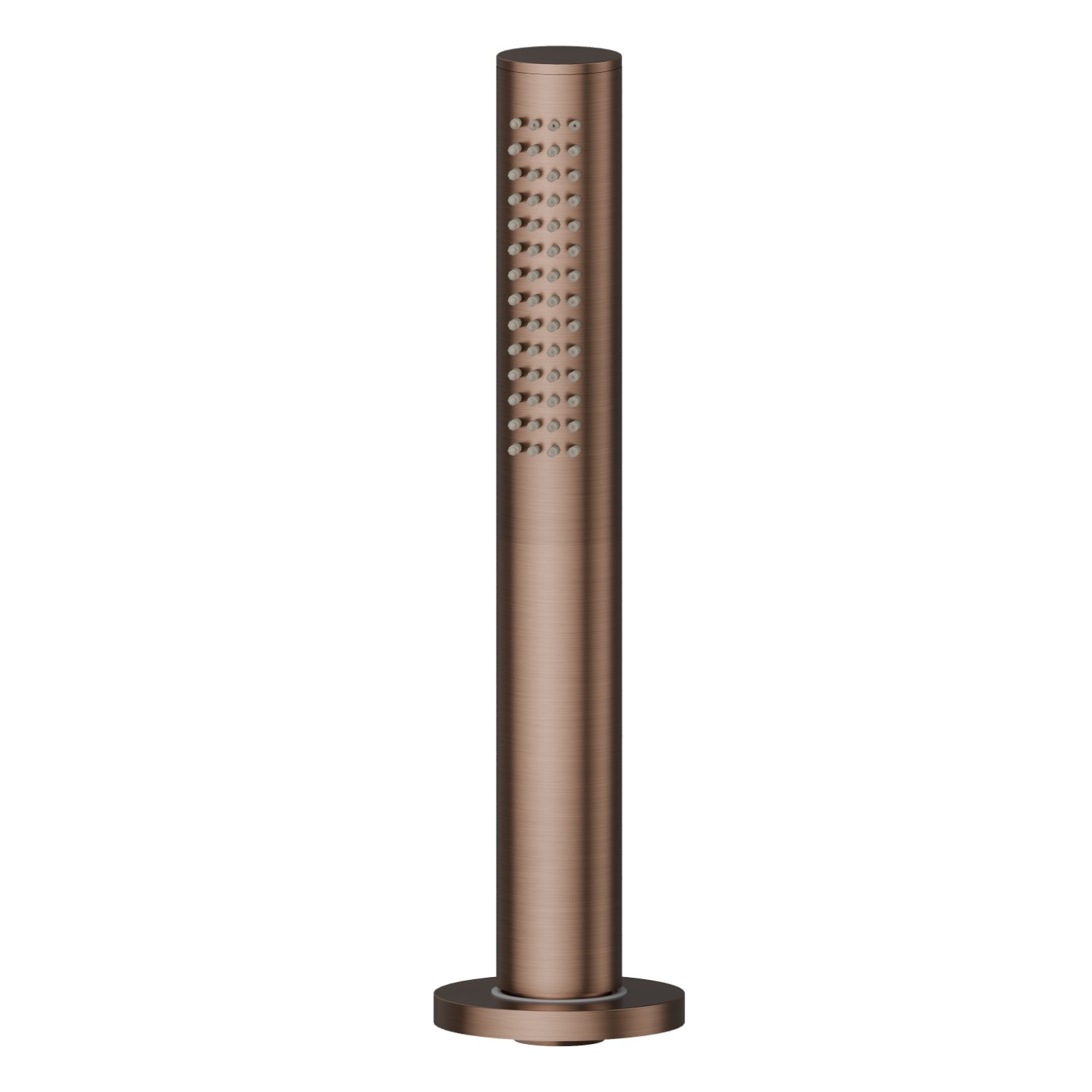 Complete hand shower set for deck-mounted set - finish PVD Brushed Copper Bronze