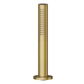 Complete hand shower set for deck-mounted set - finish PVD Brushed Gold