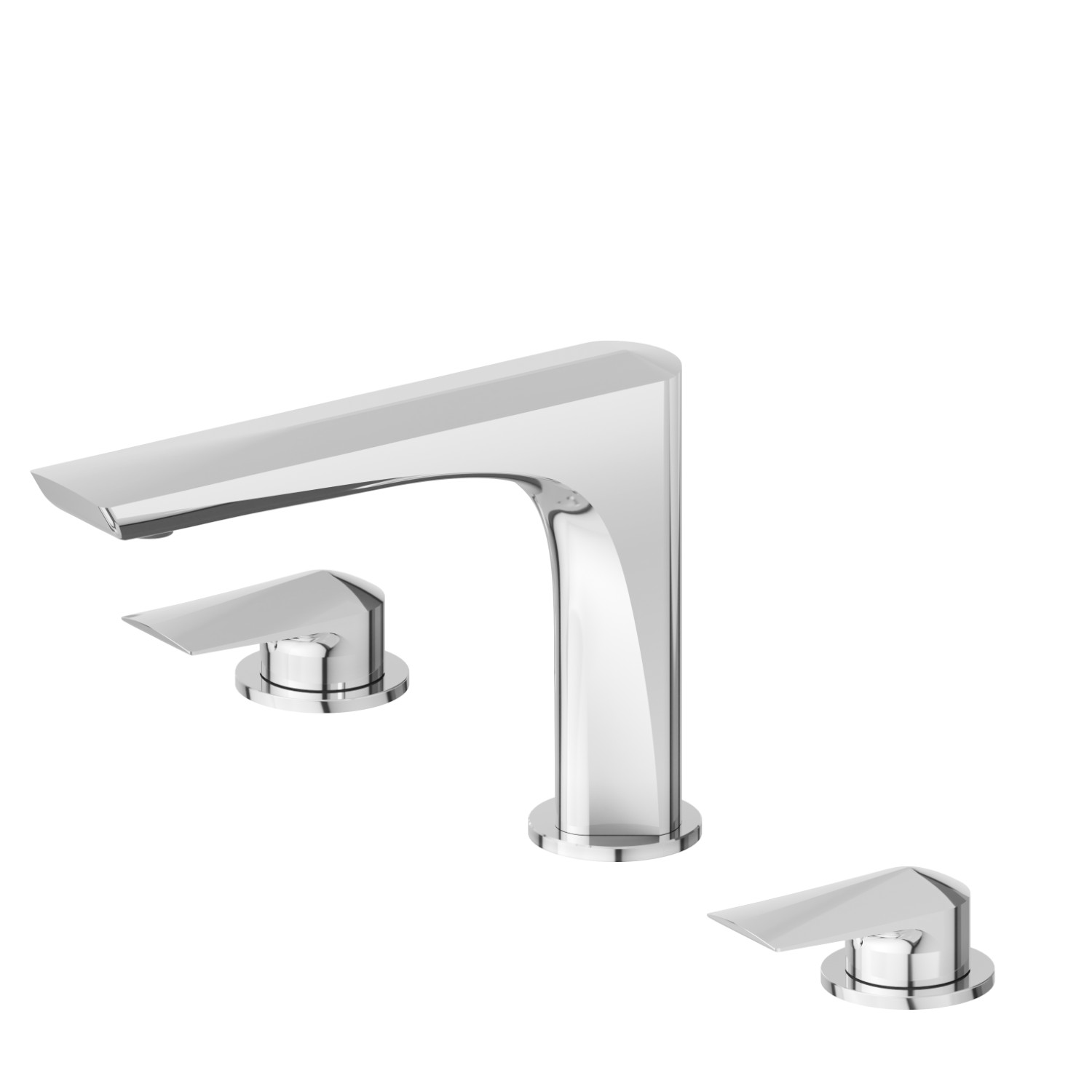 3-hole basin group. 1/2” T piece - finish Chrome
