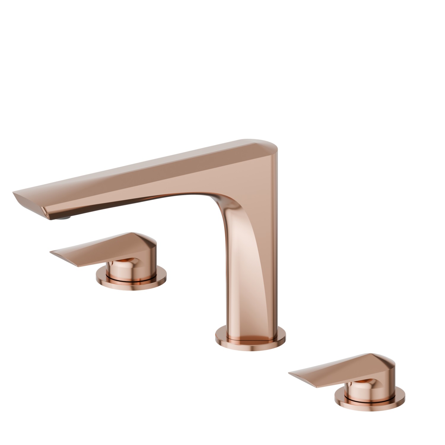 3-hole basin group. 1/2” T piece - finish PVD Copper Bronze