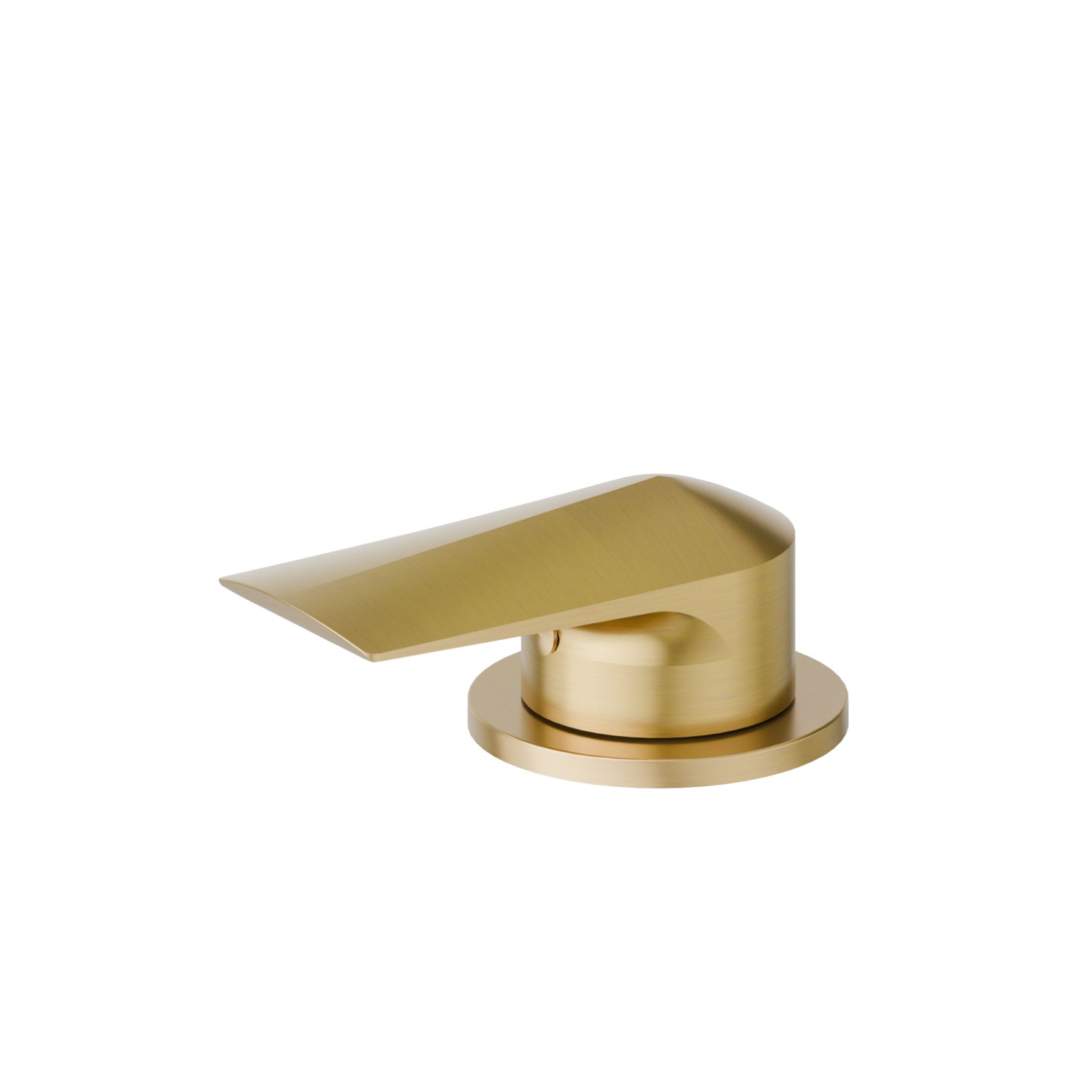 Single lever deck-mounted washbasin control - finish PVD Brushed Gold