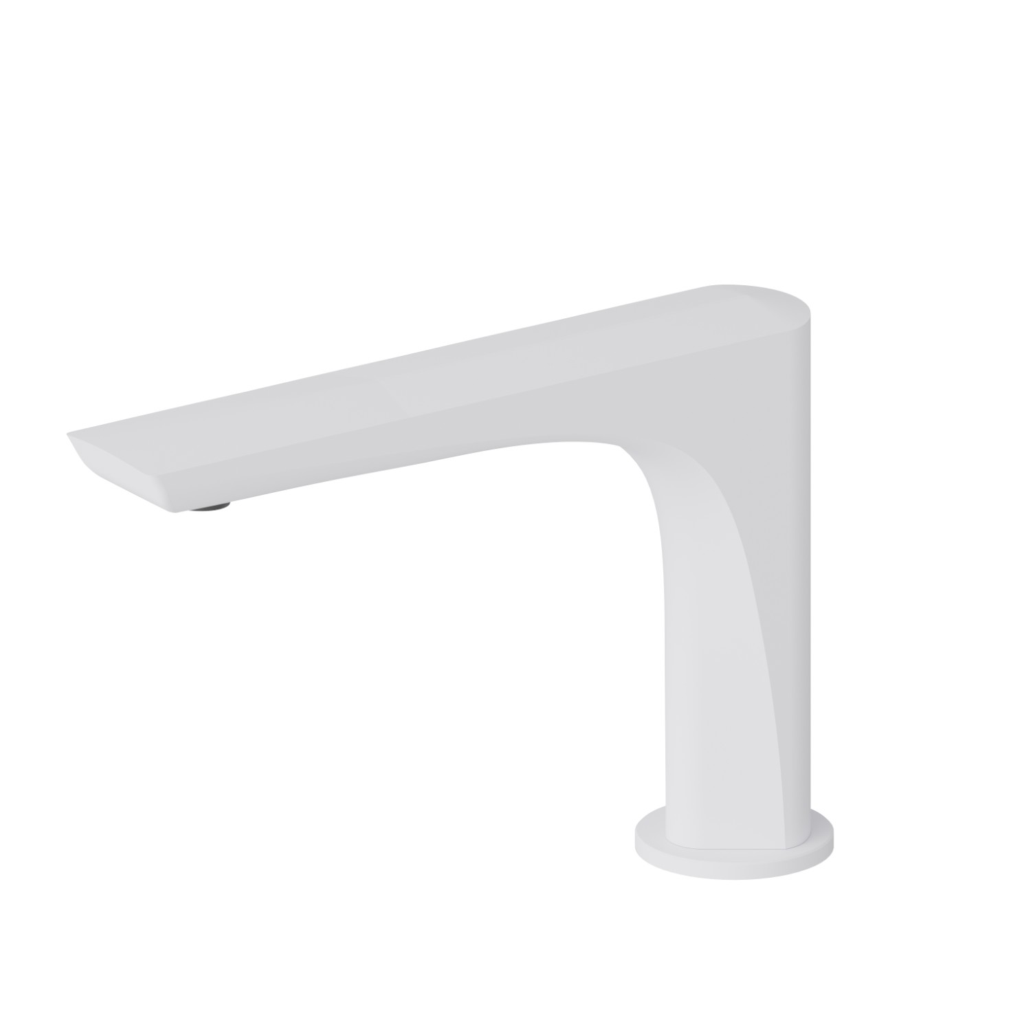 Deck-mounted washbasin spout - finish Matt White