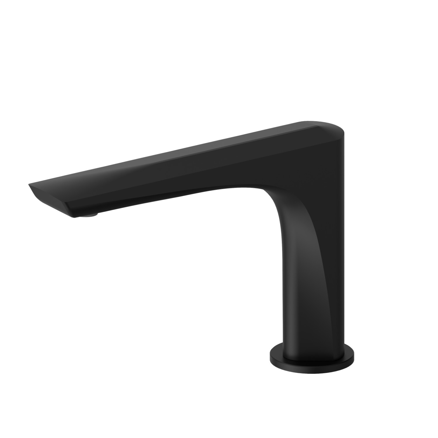 Deck-mounted washbasin spout - finish Matt Black