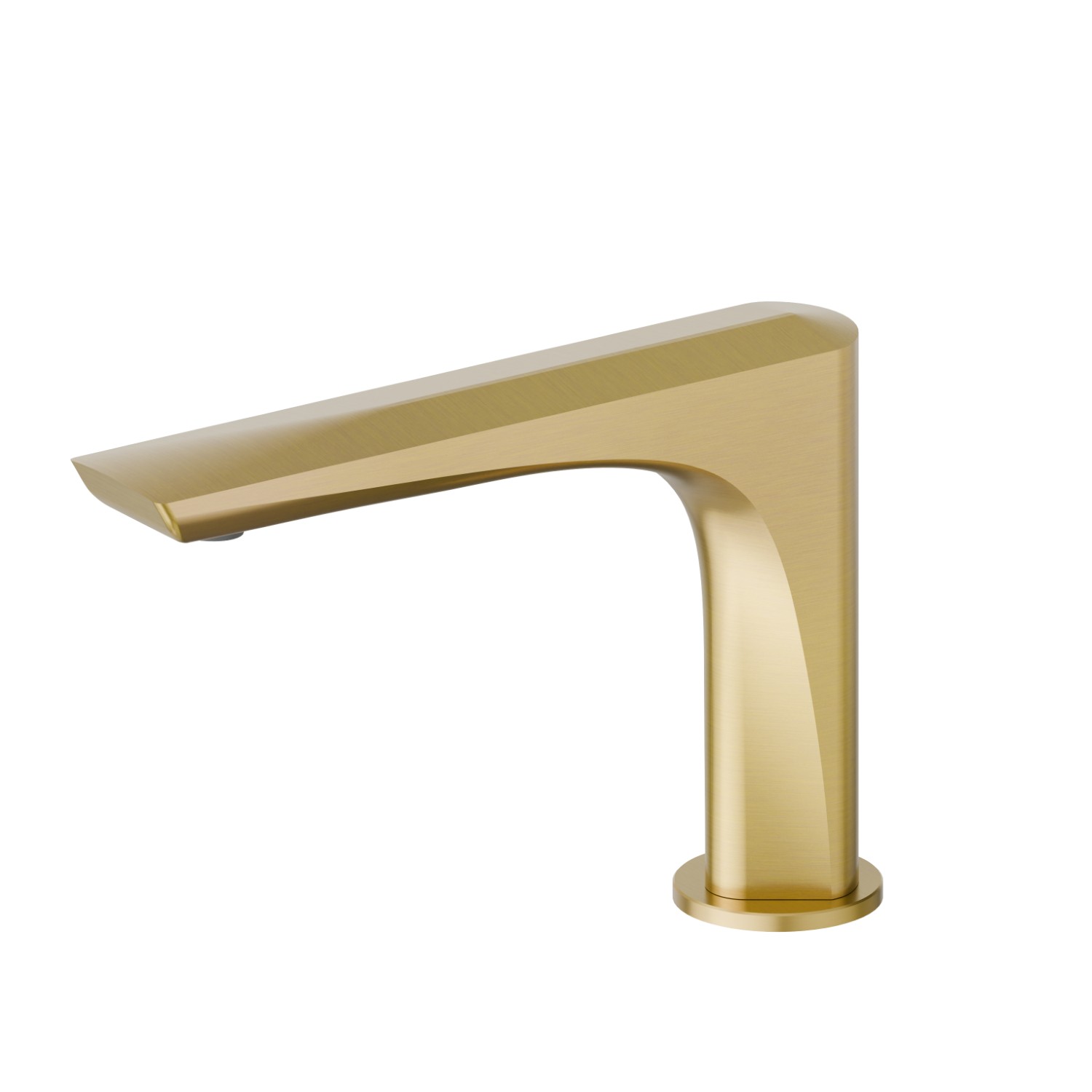 Deck-mounted washbasin spout - finish PVD Brushed Gold