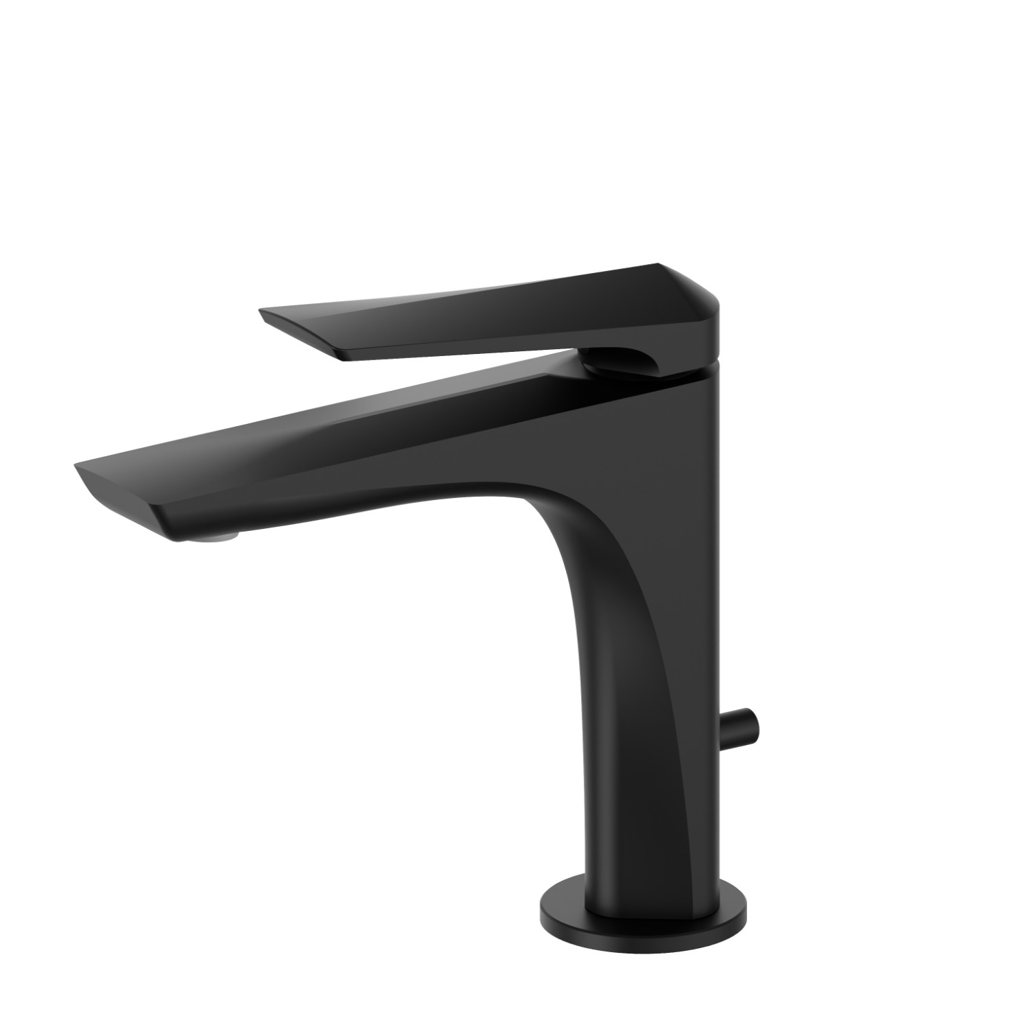 Single lever basin mixer - finish Matt Black