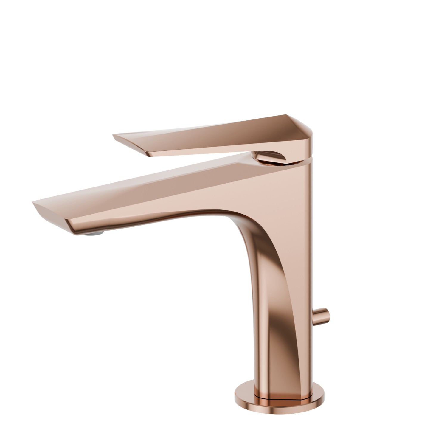 Single lever basin mixer - finish PVD Copper Bronze