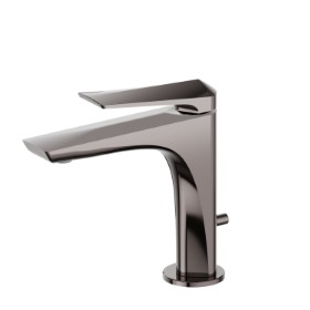 Single lever basin mixer - finish PVD Gun Metal