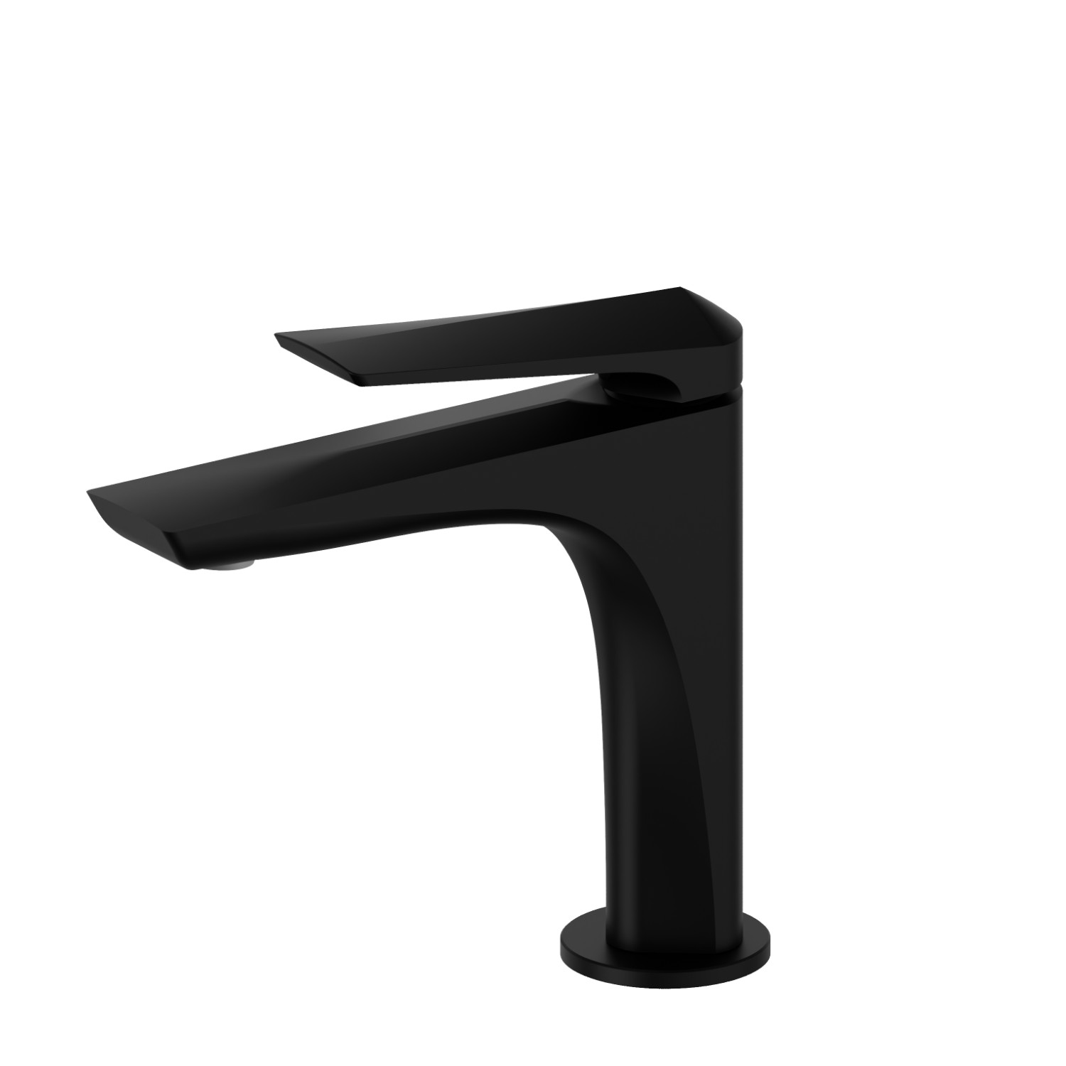 Single lever basin mixer - finish Matt Black