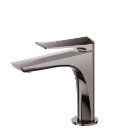 Single lever basin mixer - finish PVD Gun Metal