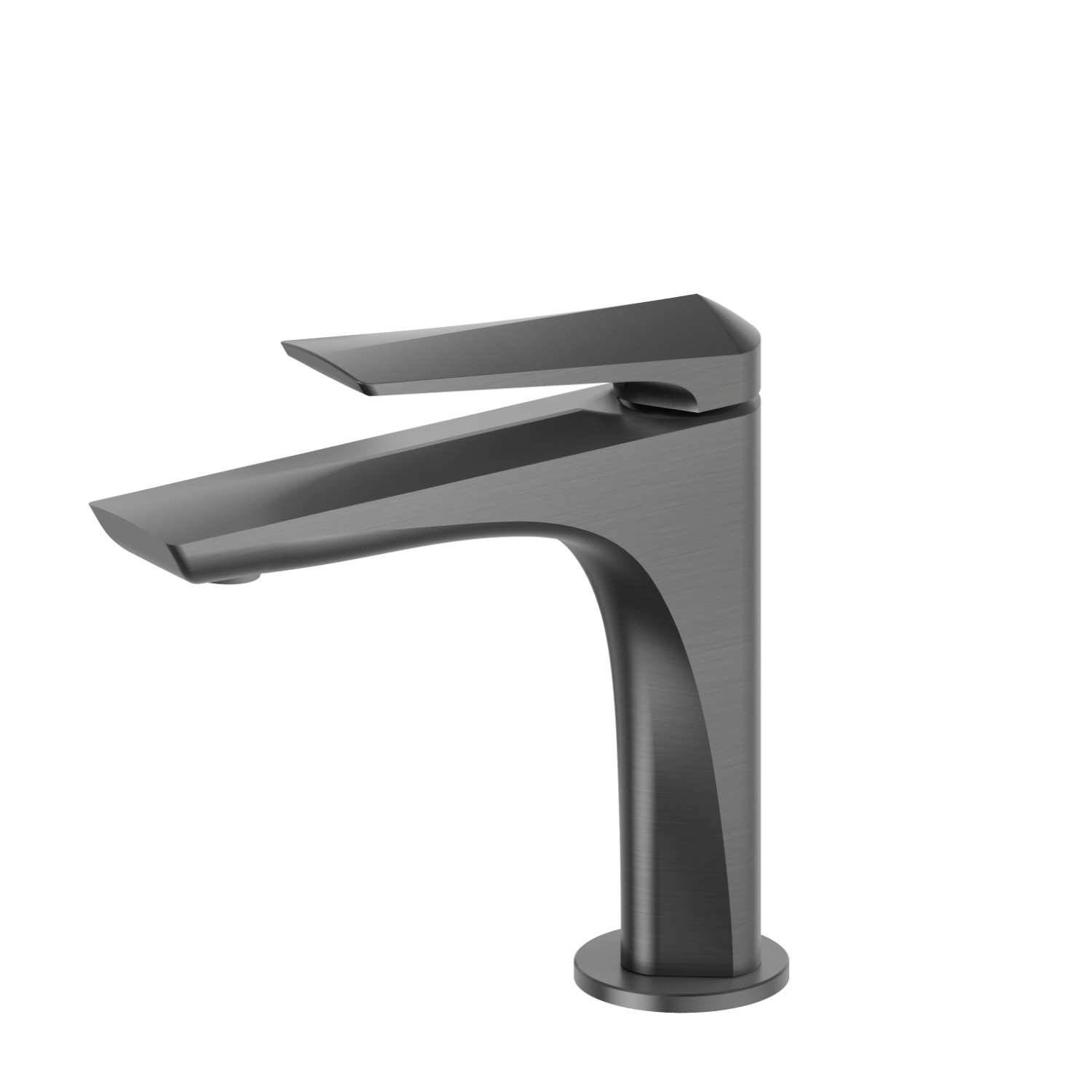 Mitigeur lavabo - finition PVD Brushed Gun Metal