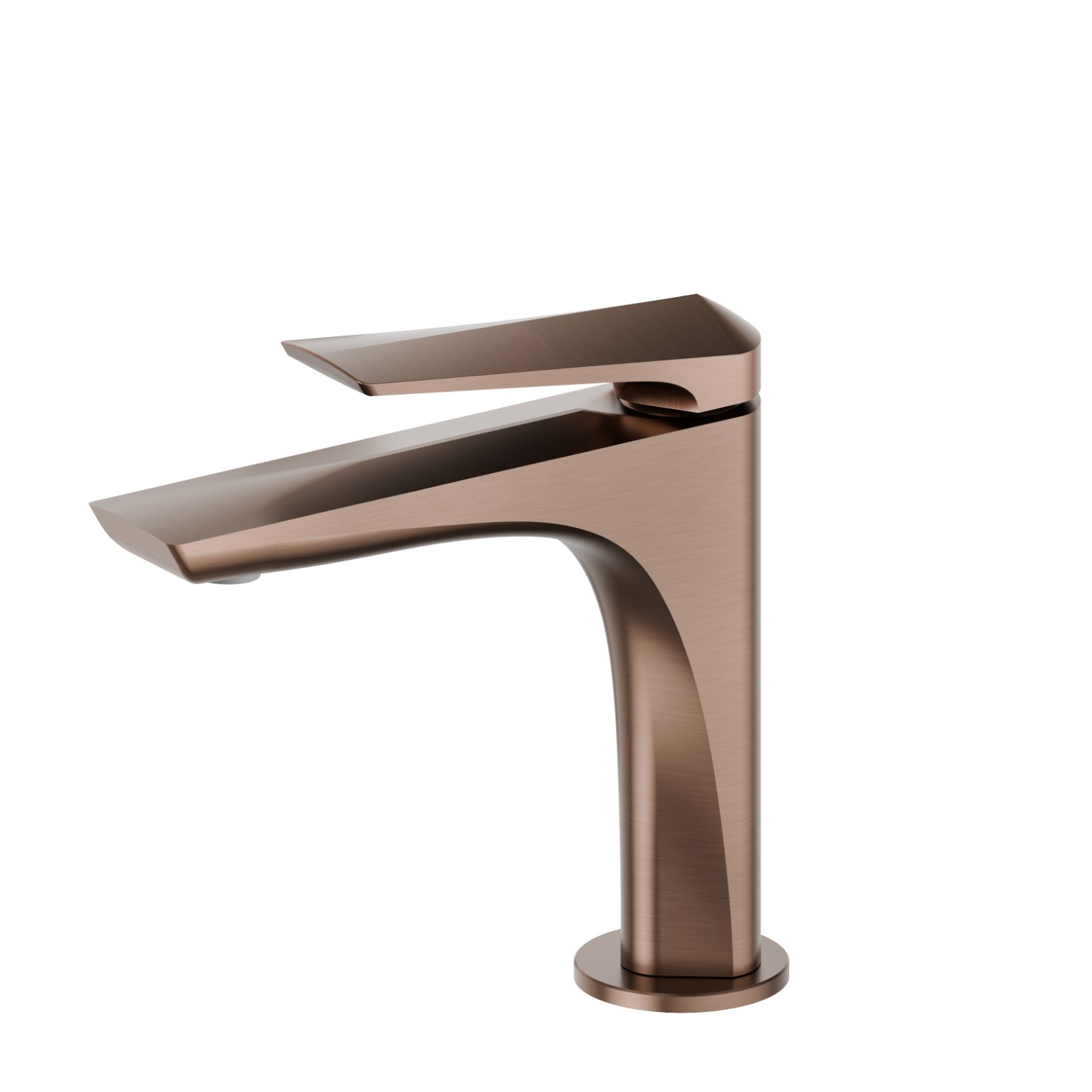 Mitigeur lavabo - finition PVD Brushed Copper Bronze