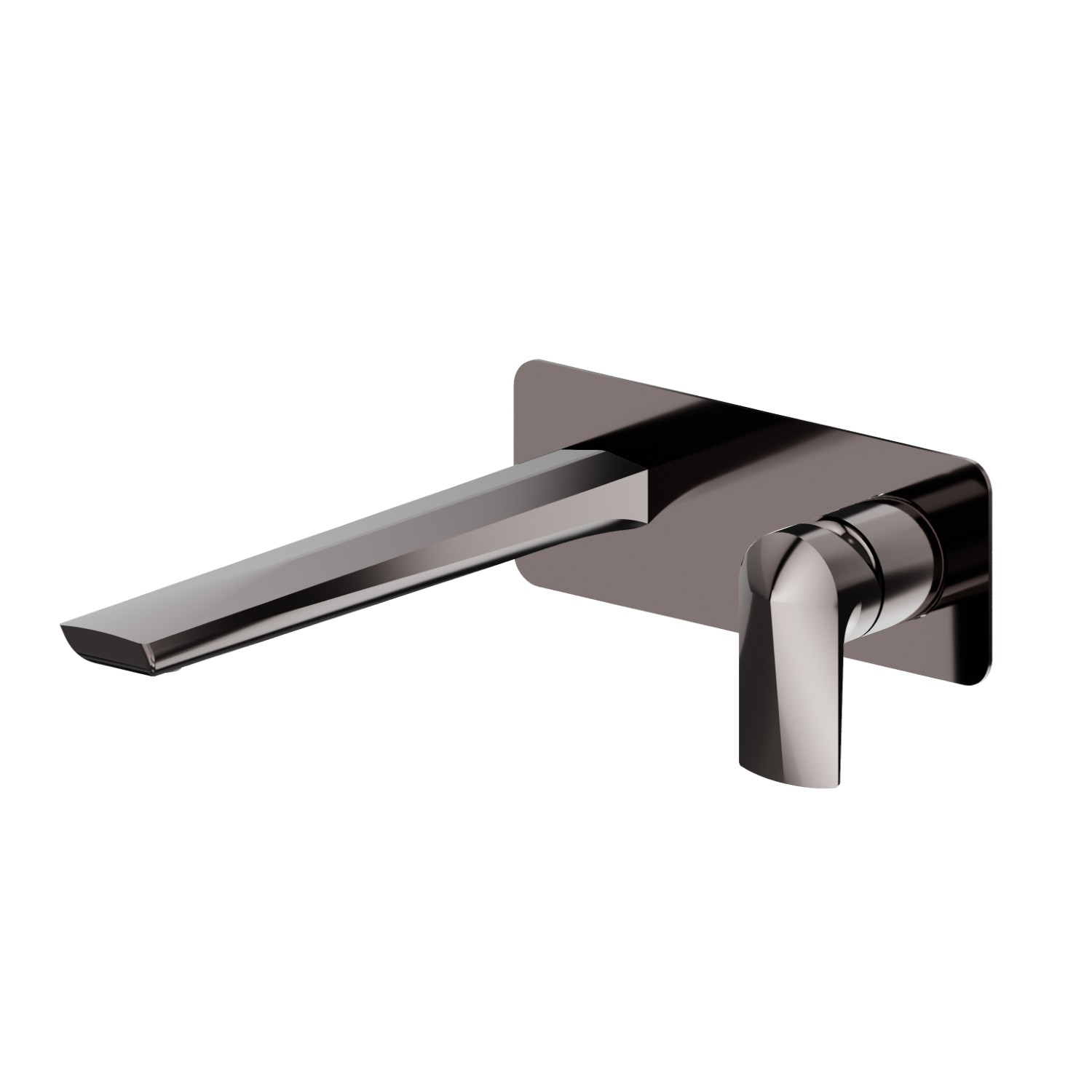 Single lever wall mixer group  - finish PVD Gun Metal