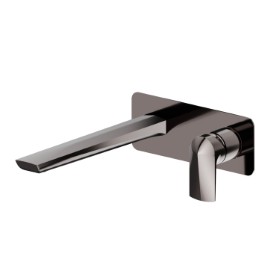 Single lever wall mixer group  - finish PVD Gun Metal