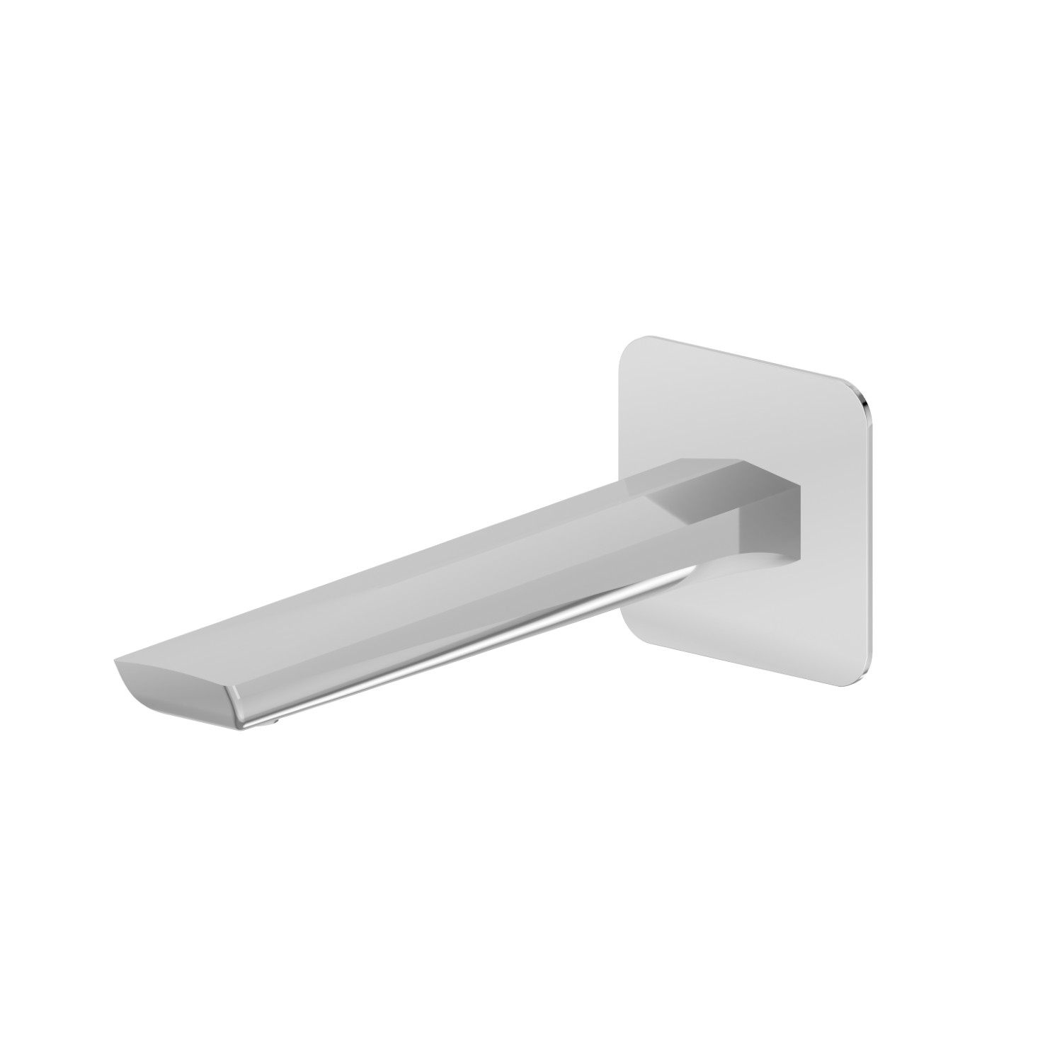 Wall spout for basin group - finish Chrome