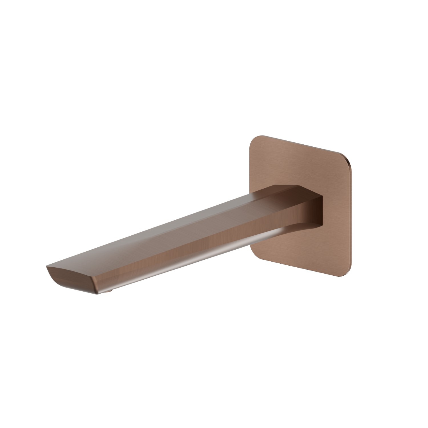 Wall spout for basin group - finish PVD Brushed Copper Bronze