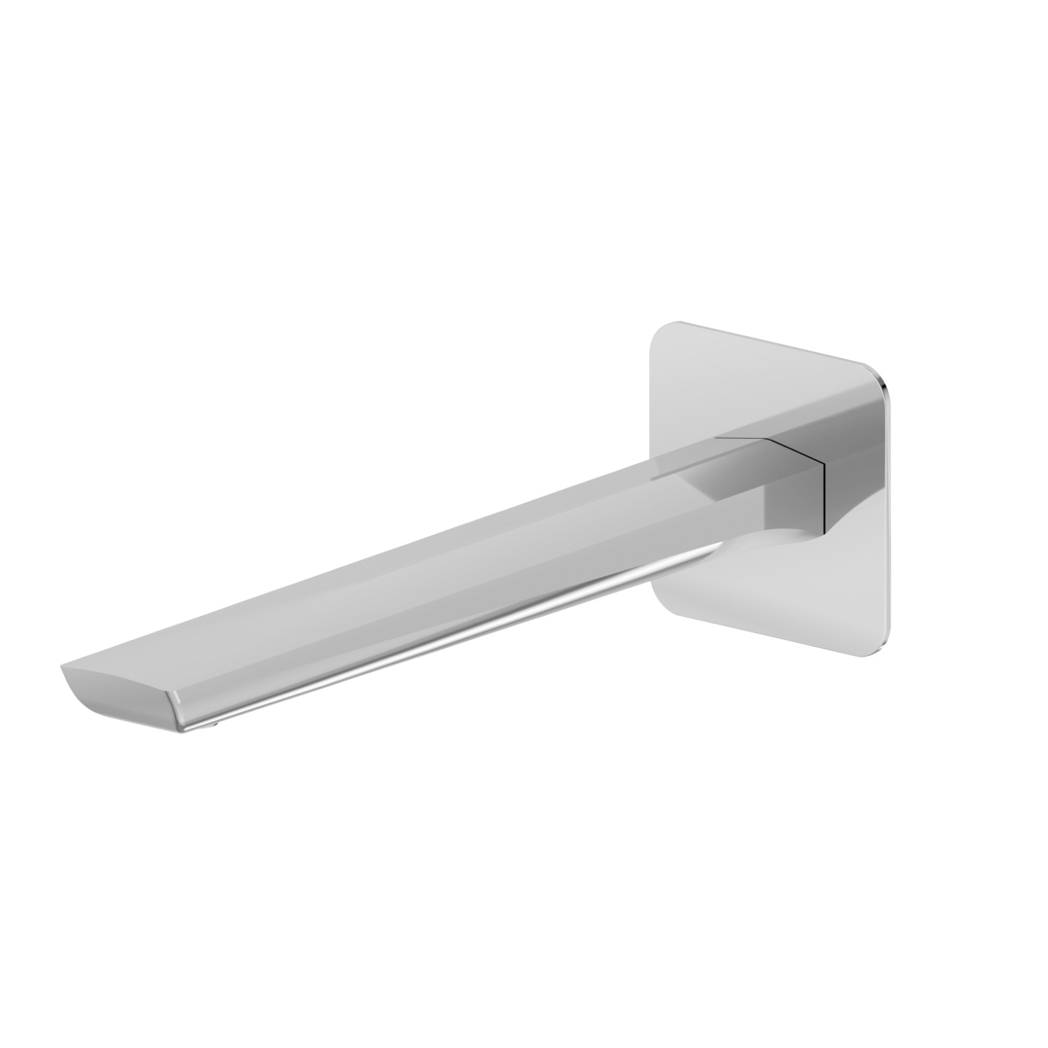 Wall spout for basin group - finish Chrome