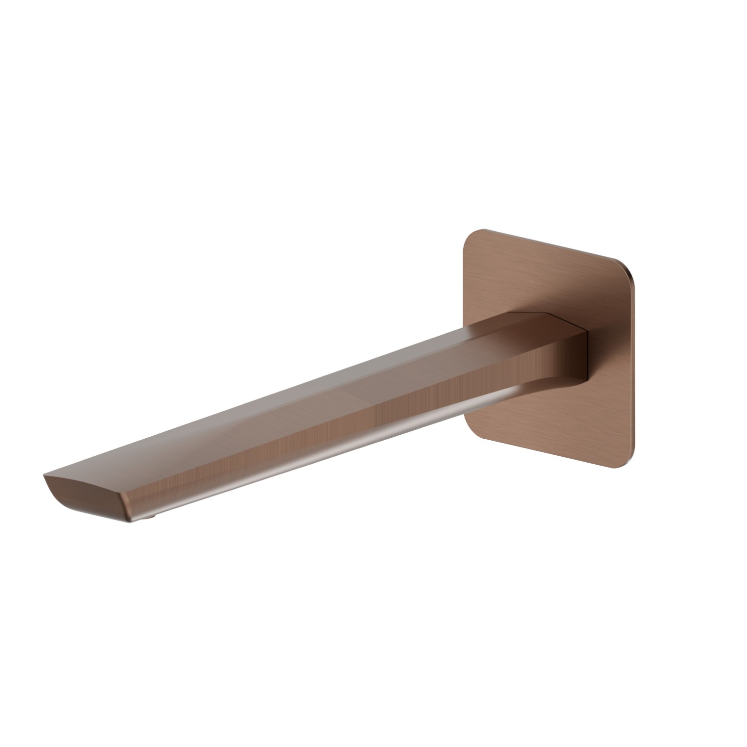 Wall spout for basin group - finish PVD Brushed Copper Bronze
