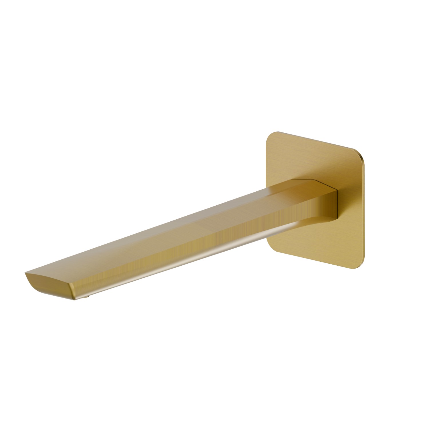 Wall spout for basin group - finish PVD Brushed Gold