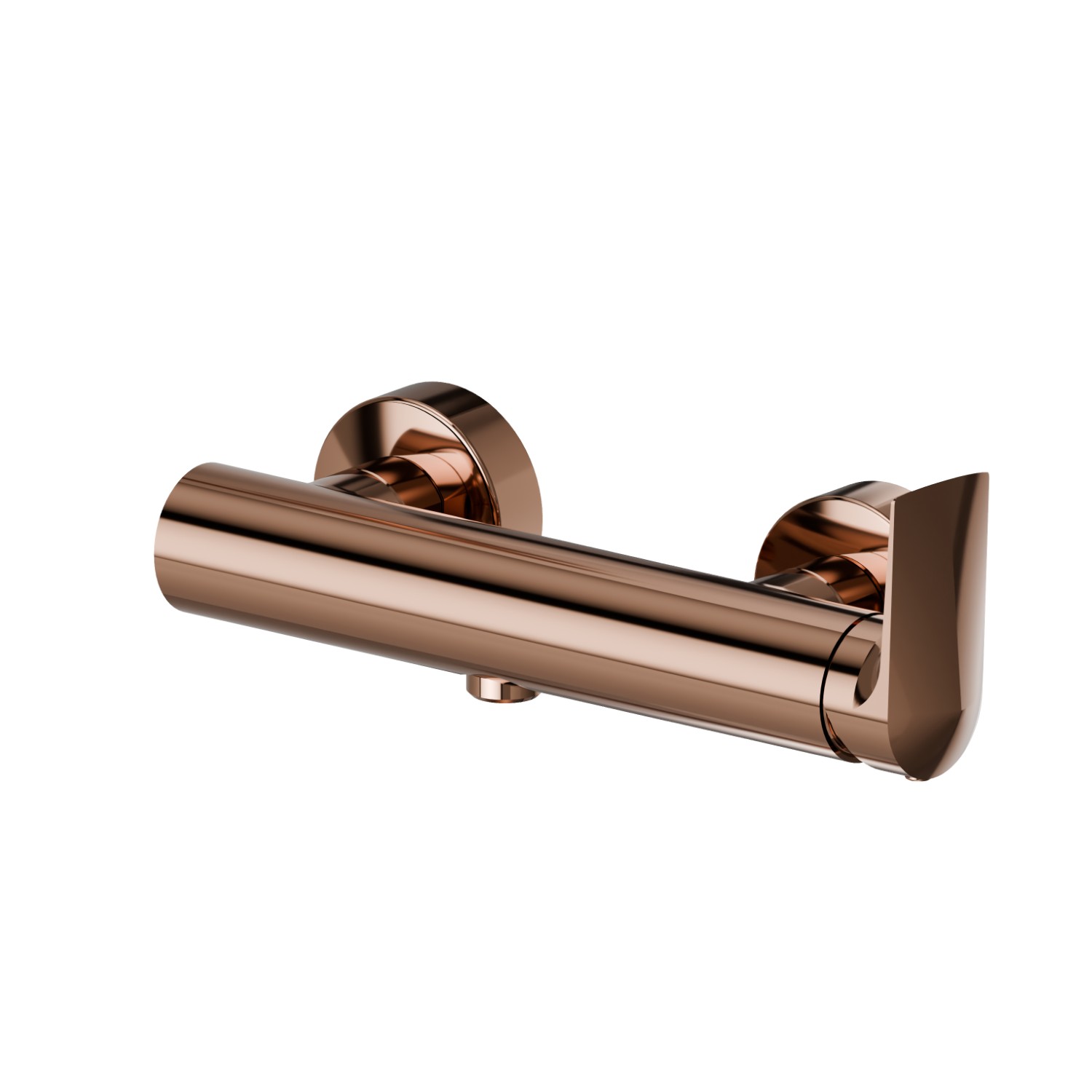 Single lever exposed shower mixer - finish PVD Copper Bronze
